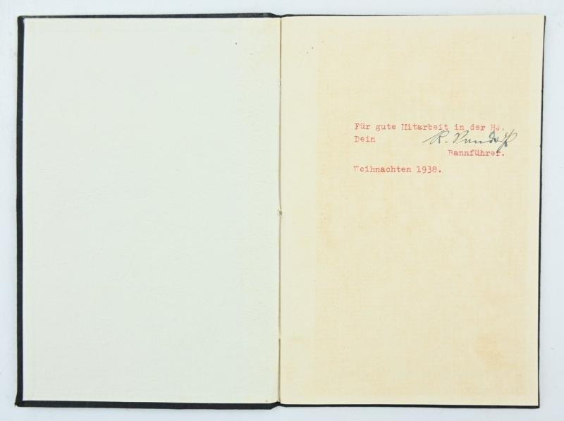 German Hitler Youth Poetry Book 'Wir Rufen' — image 2