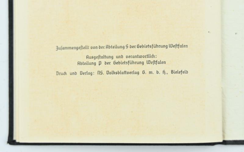 German Hitler Youth Poetry Book 'Wir Rufen' — image 7