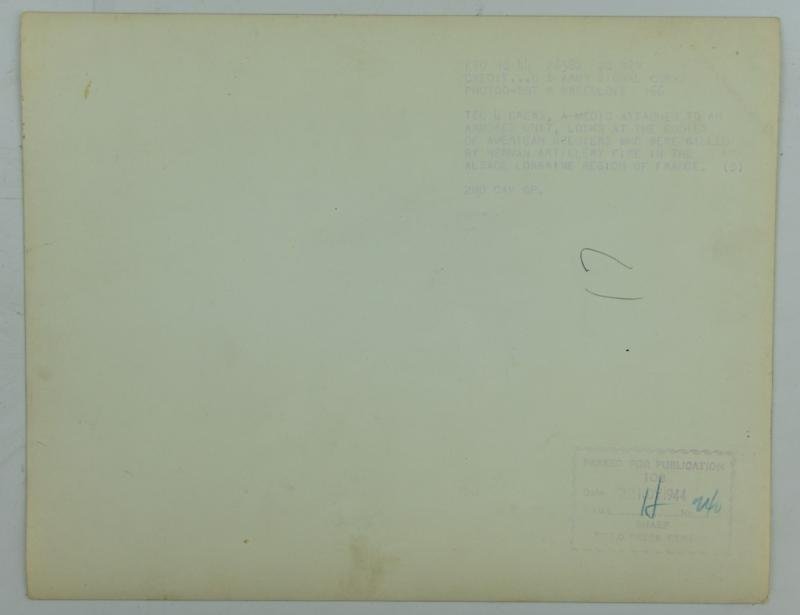 US WW2 Press Photo 'Elsace' — image 4