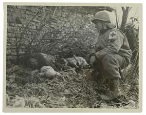 US WW2 Press Photo 'Elsace'