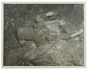 US WW2 Press Photo 'Hill 187 Volkenrath'