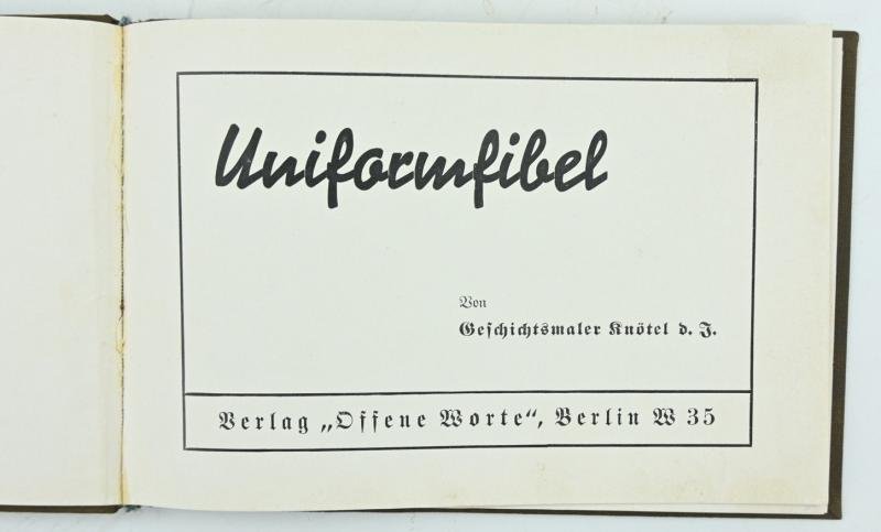 German Third Reich Uniform Fibel 1933 — image 2