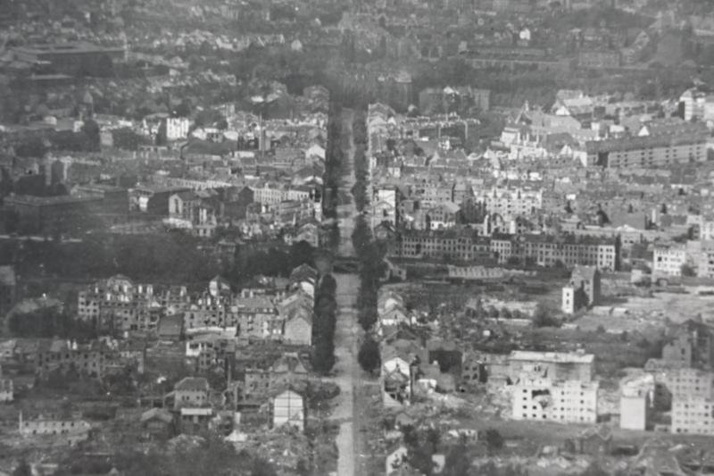 US WW2 Signal Corps Photo 'City of Aachen' 1944 — image 3