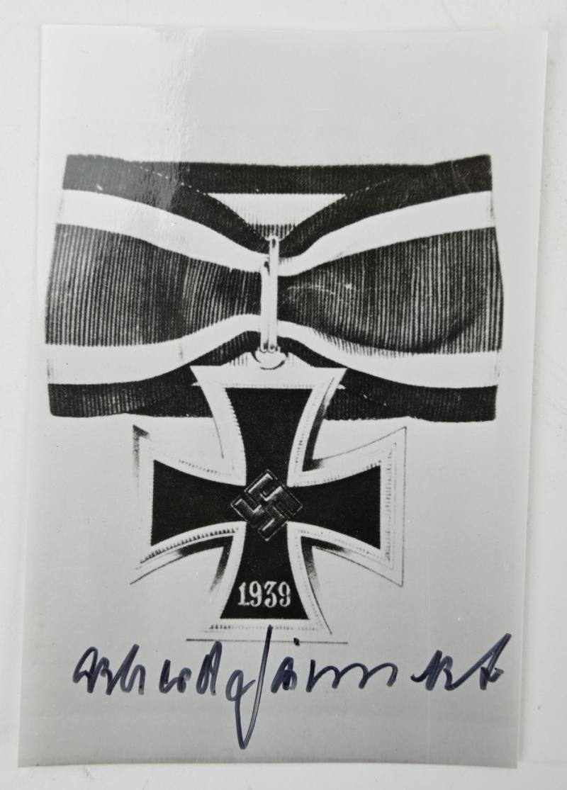 Signature of Luftwaffe KC-OLC&S Recipient 'Erhard Jähnert' — image 3
