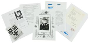 Signature of Luftwaffe KC-OLC&S Recipient 'Erhard Jähnert'