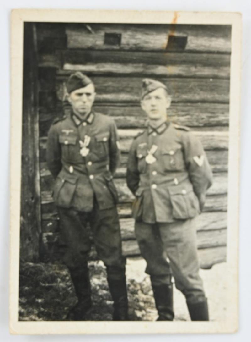 German WH Wehrpass, Deathcard and Iron Cross 'Theo Baum' — image 9