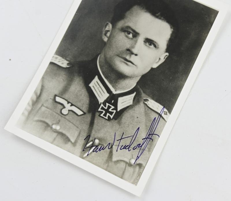 Signature of Wehrmacht Heer KC Recipient 'Paul Audorff' — image 2