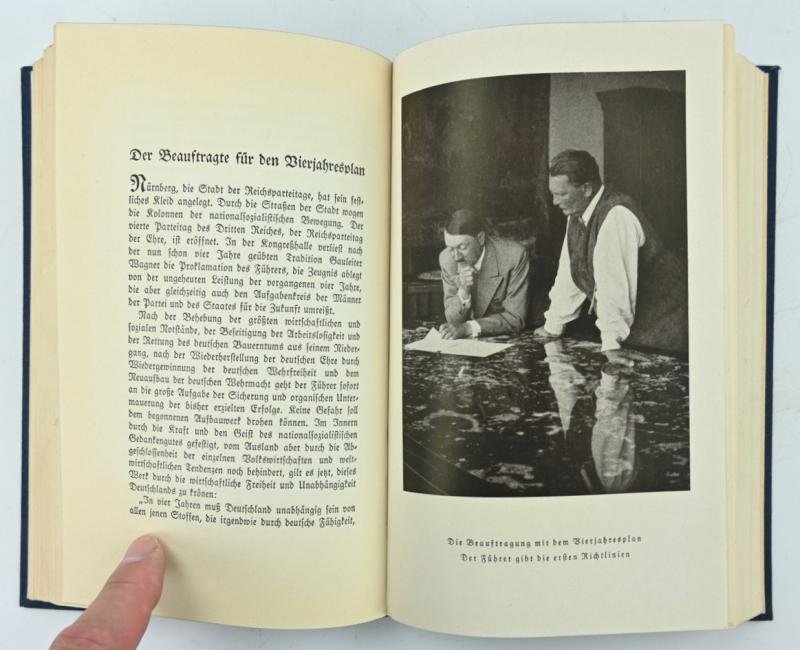 German Signed Book Hermann Göring - Werk und Mensch — image 5
