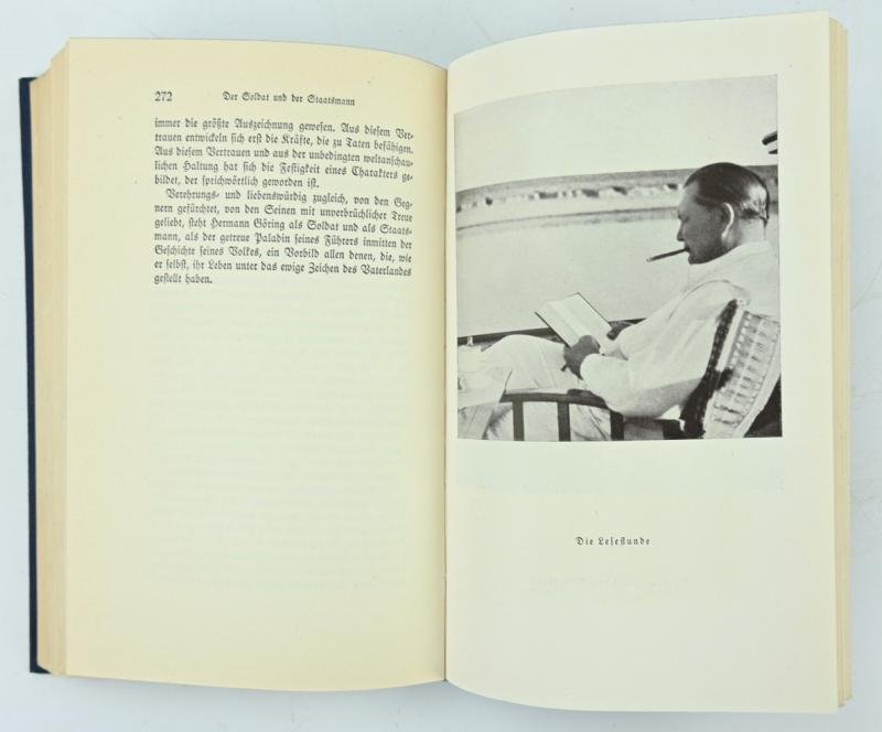 German Signed Book Hermann Göring - Werk und Mensch — image 7