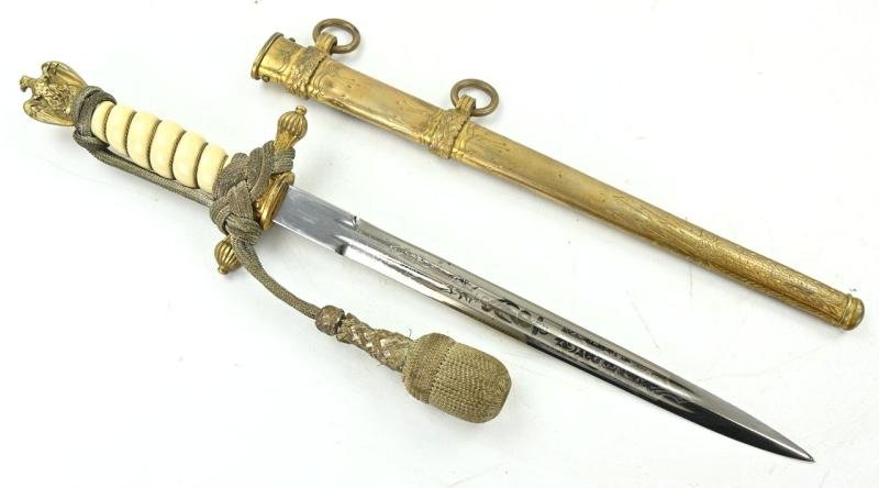 German KM Officer's Dagger 'WKC Solingen' — image 6