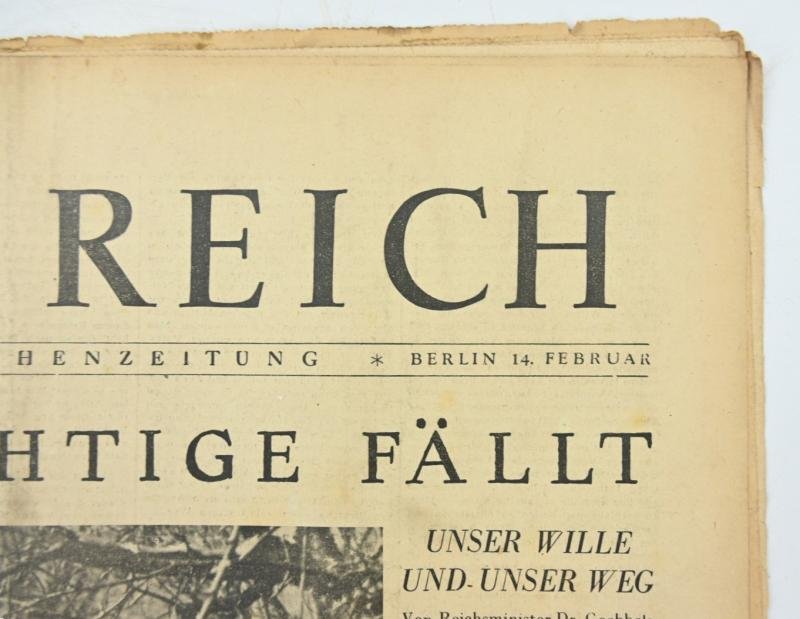 German Newspaper 'Das Reich' 14 February 1943 — image 2