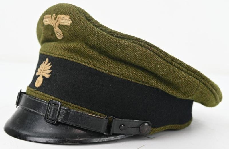 Dutch SS Landstorm Nederland Visor Cap — image 2