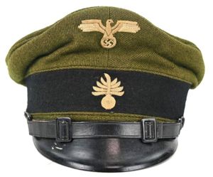 Dutch SS Landstorm Nederland Visor Cap