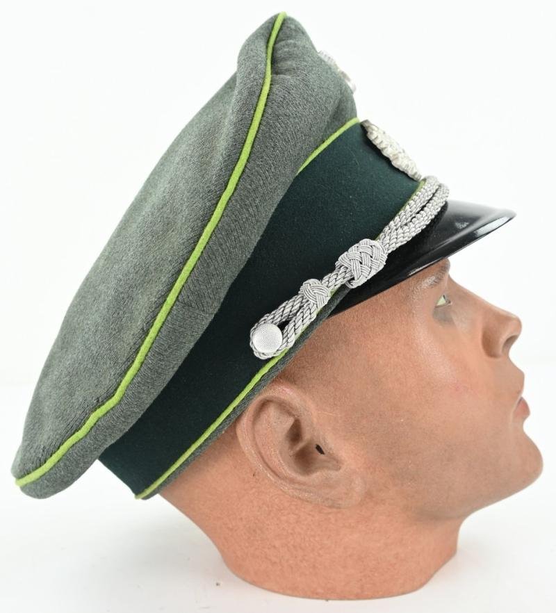 German WH Officer Visor Cap 'Panzergrenadier' — image 13