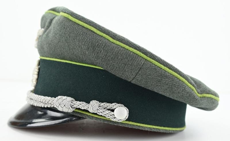 German WH Officer Visor Cap 'Panzergrenadier' — image 2