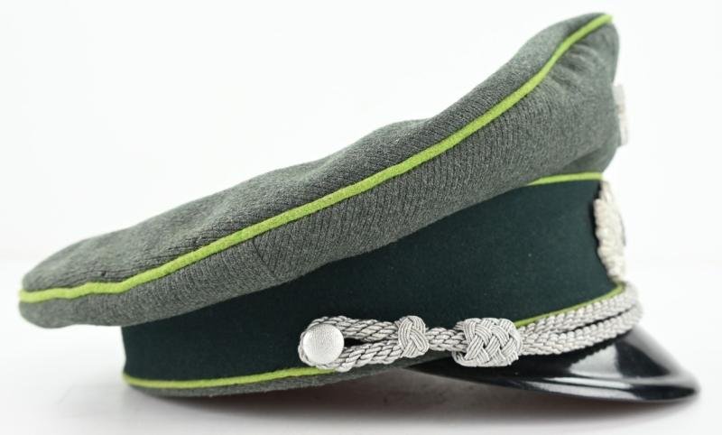 German WH Officer Visor Cap 'Panzergrenadier' — image 4