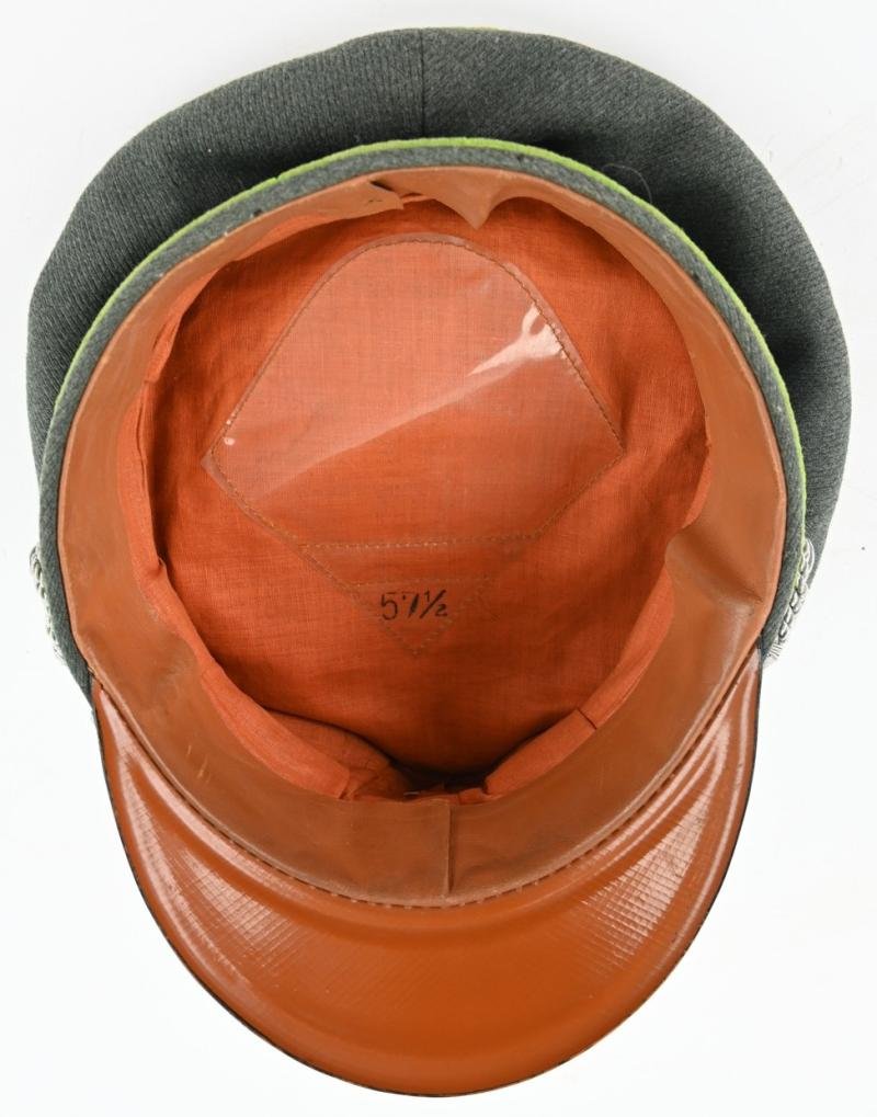 German WH Officer Visor Cap 'Panzergrenadier' — image 6
