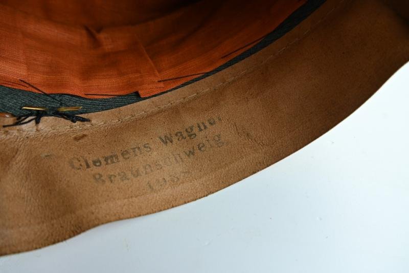 German WH Officer Visor Cap 'Panzergrenadier' — image 8