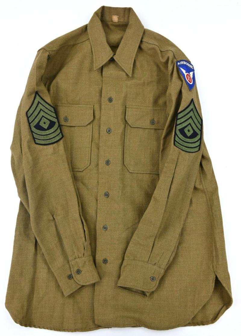 US WW2 11th Airborne Division Grouping ' S/Sgt. Alfred A. Hanel' — image 17