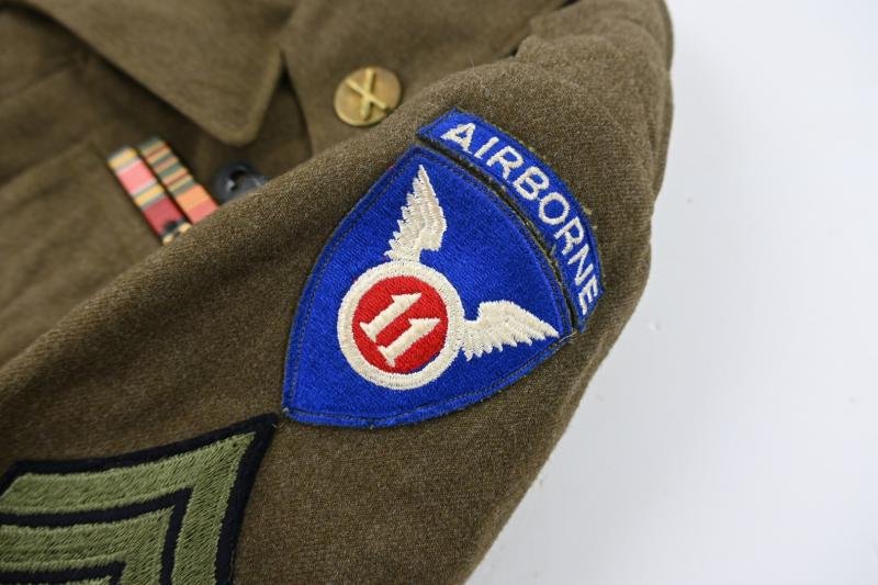 US WW2 11th Airborne Division Grouping ' S/Sgt. Alfred A. Hanel' — image 20