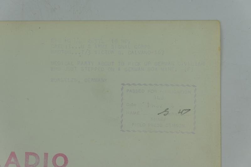 US WW2 Press Photo Set 'Box Mine' — image 4