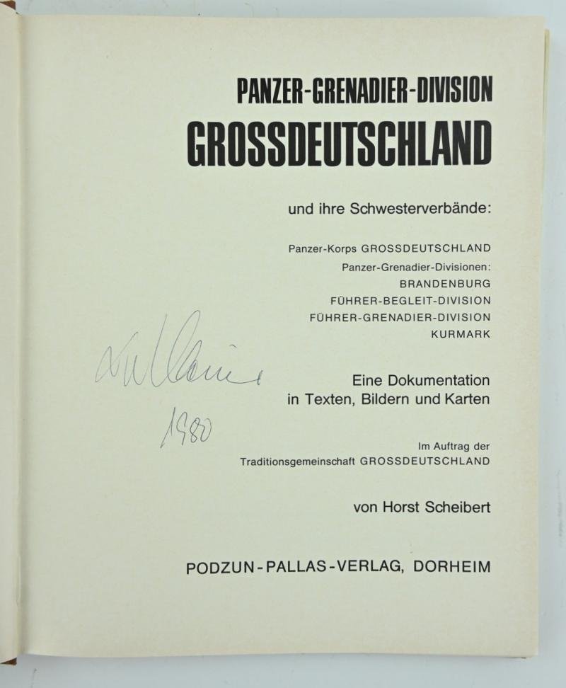 German WH Grossdeutschland Book — image 2