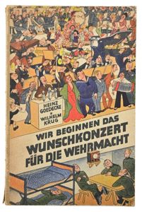 German Book 'Wir beginnen das Wunschkonzert für die Wehrmacht''