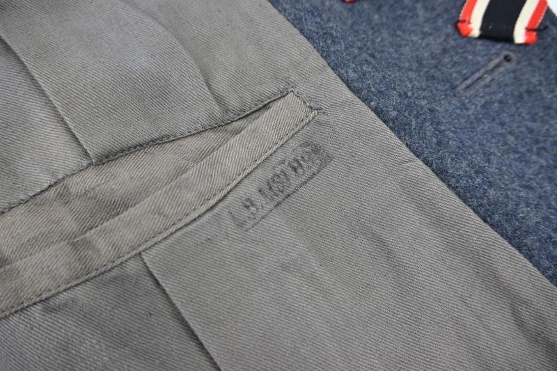 German LW FSJ/ Flight Personal 4-Pocket Tunic — image 17