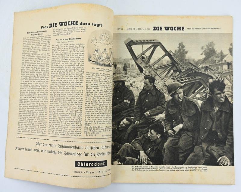 German Third Reich Magazine 'Die Woche' 1940 — image 3