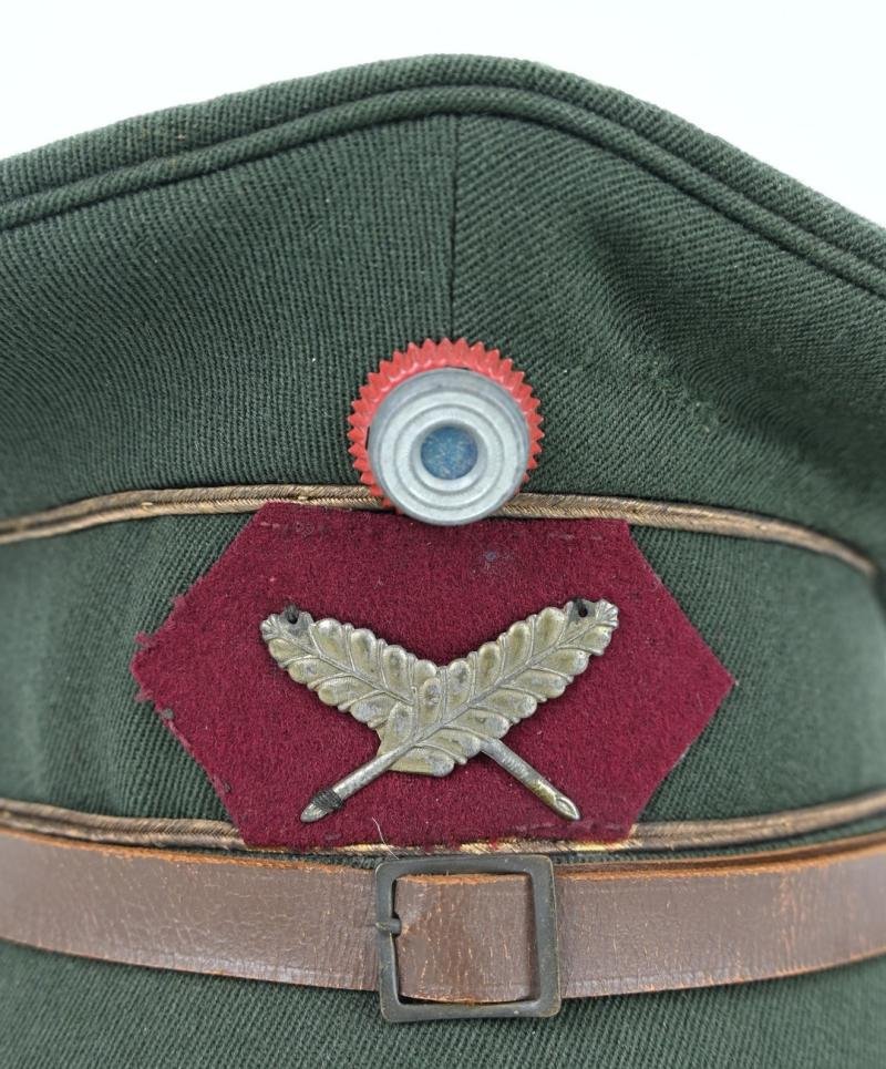Dutch WW2 NAD EM Visor Cap — image 2