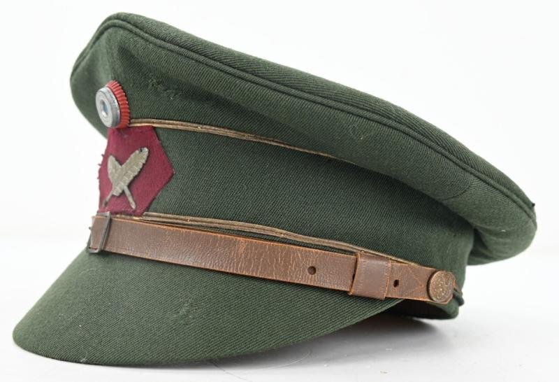 Dutch WW2 NAD EM Visor Cap — image 3