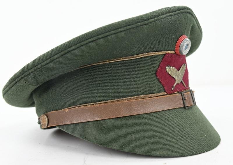 Dutch WW2 NAD EM Visor Cap — image 4