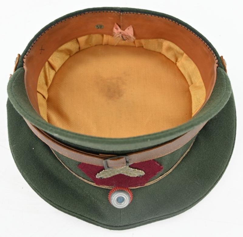 Dutch WW2 NAD EM Visor Cap — image 7