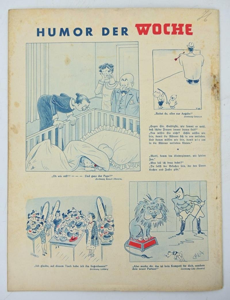 German Third Reich Magazine 'Die Woche' 1940 — image 6