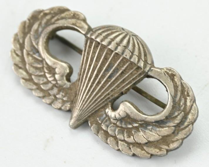 US WW2 Sterling Silver Jumpwing — image 2