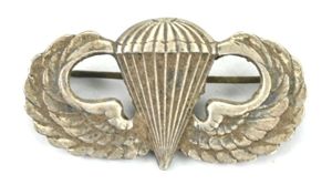 US WW2 Sterling Silver Jumpwing