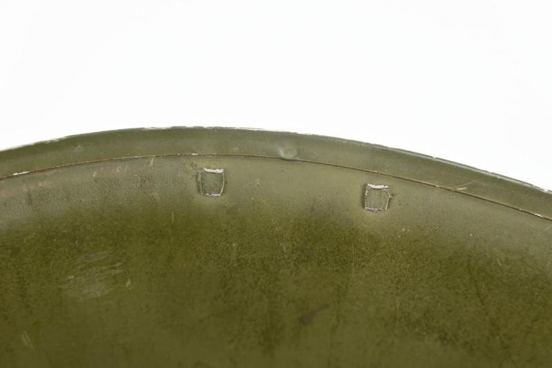 US WW2 M2 Paratrooper Combat Helmet Shell — image 9