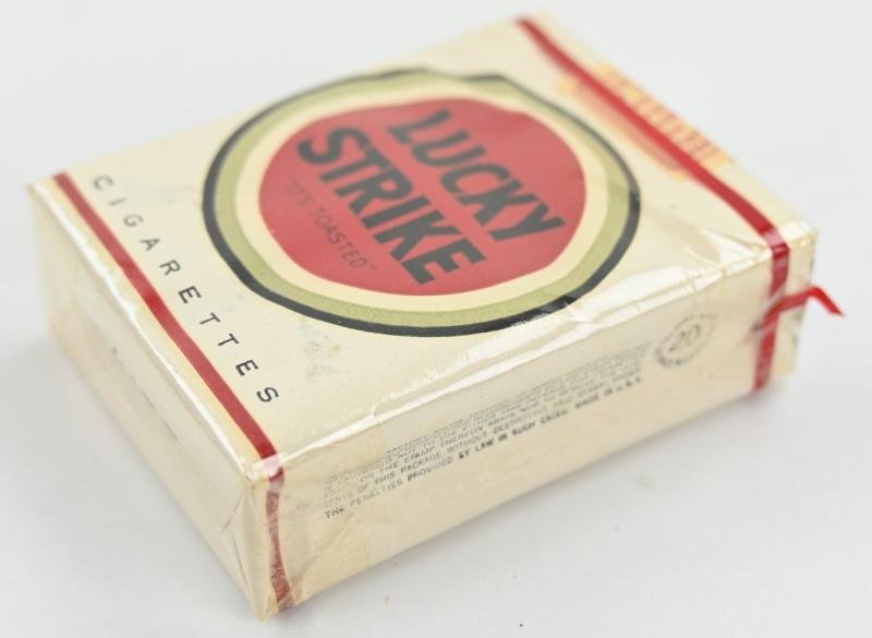 US WW2 Package of Lucky Strike Cigarets — image 2