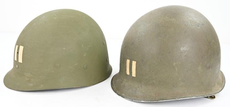 US WW2 M1 Captain Helmet — image 16
