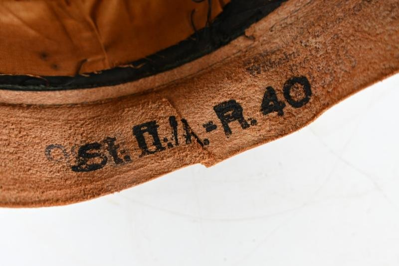 German WH NCO Artillery Visor Cap — image 11