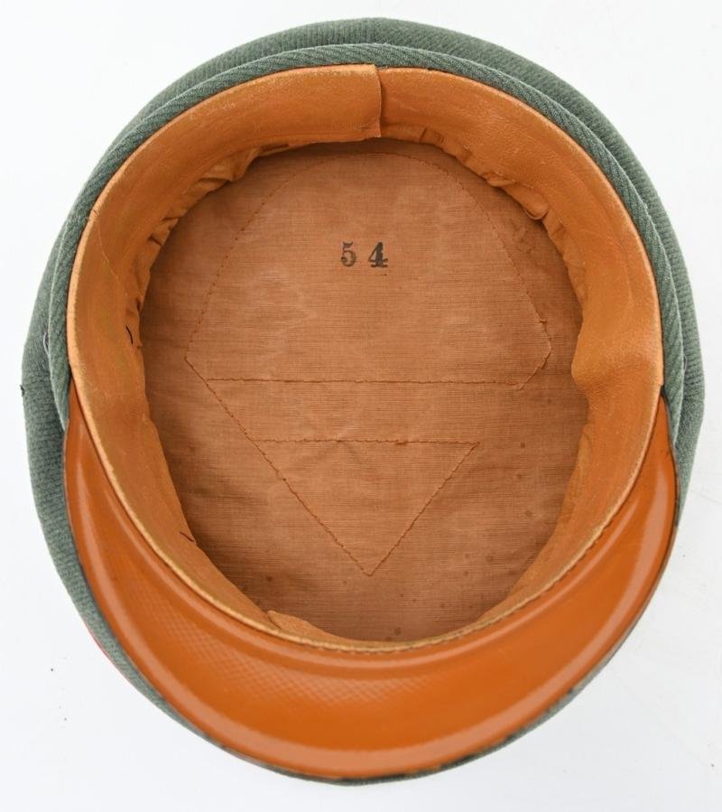German WH NCO Artillery Visor Cap — image 8