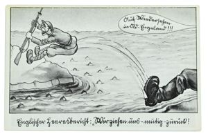 German WH Postcard 'Old England'