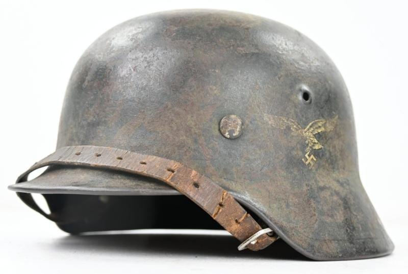 German LW M40 SD Camo Helmet — image 3