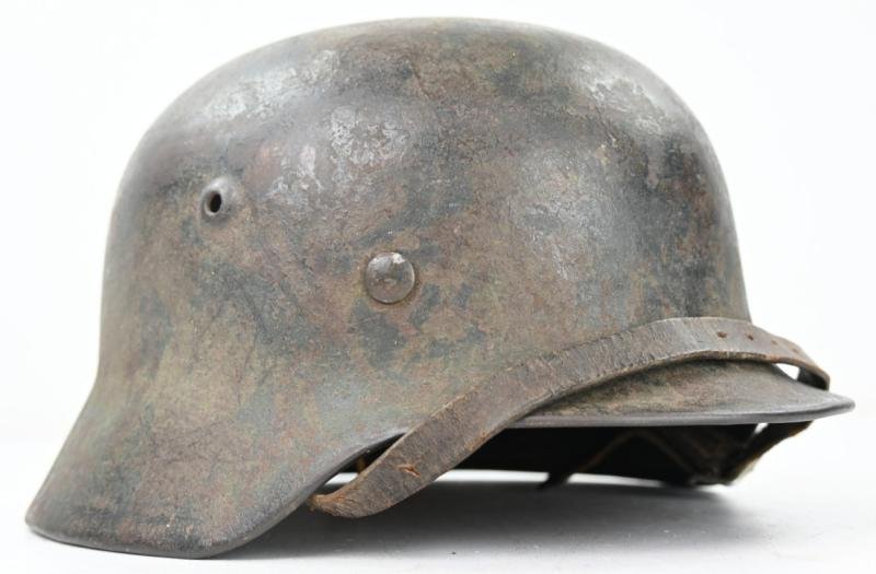 German LW M40 SD Camo Helmet — image 5