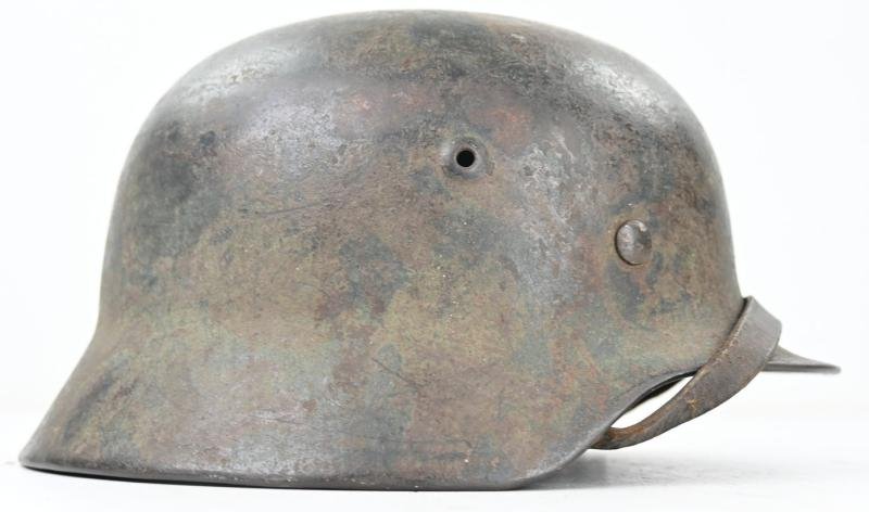 German LW M40 SD Camo Helmet — image 6