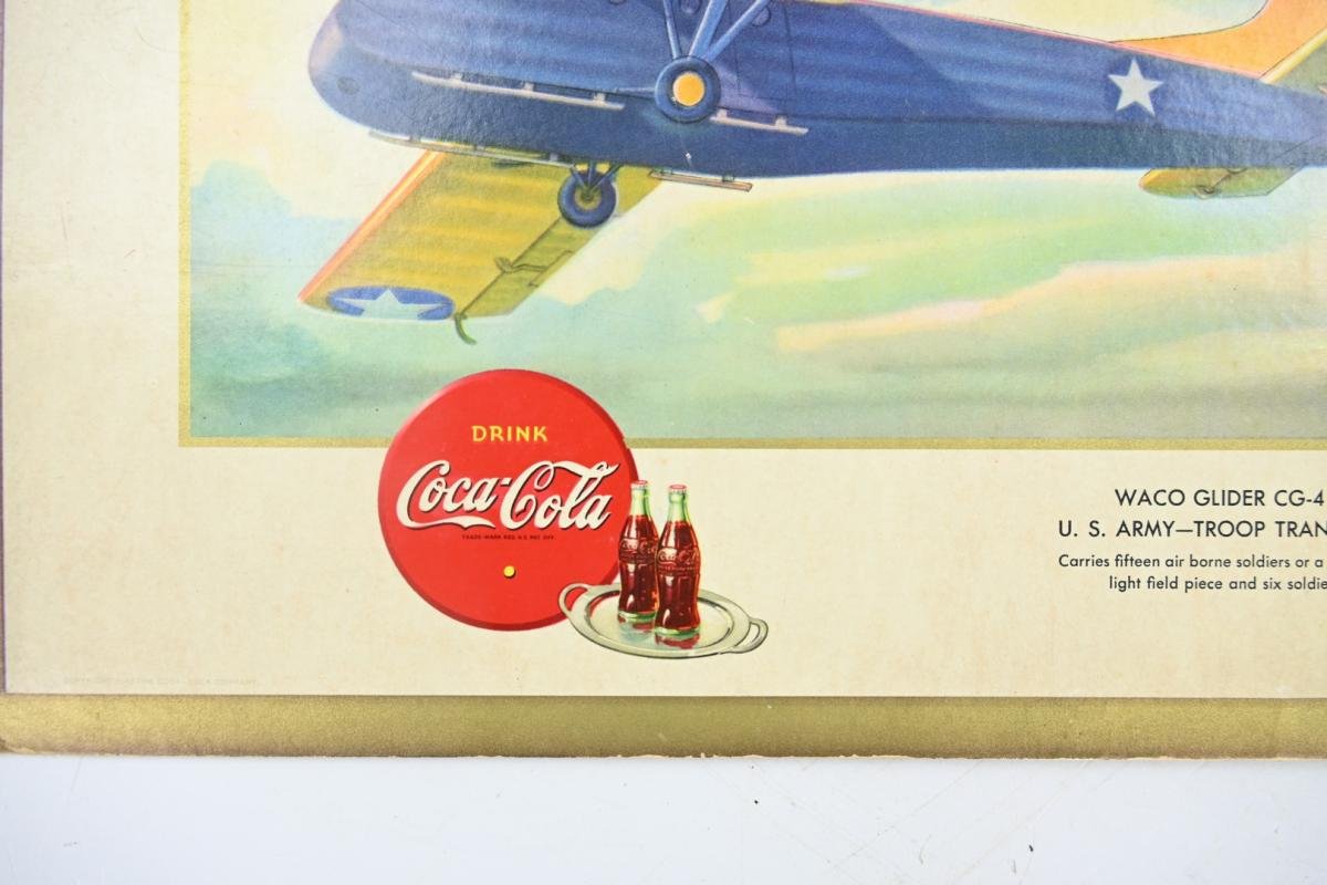 US WW2 Coca-Cola Print Waco Glider CG-4 — image 2