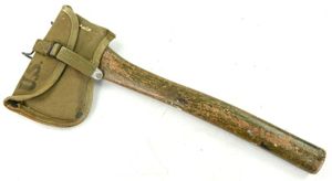 US WW2 M-1910 Intrenching Axe & Carrier