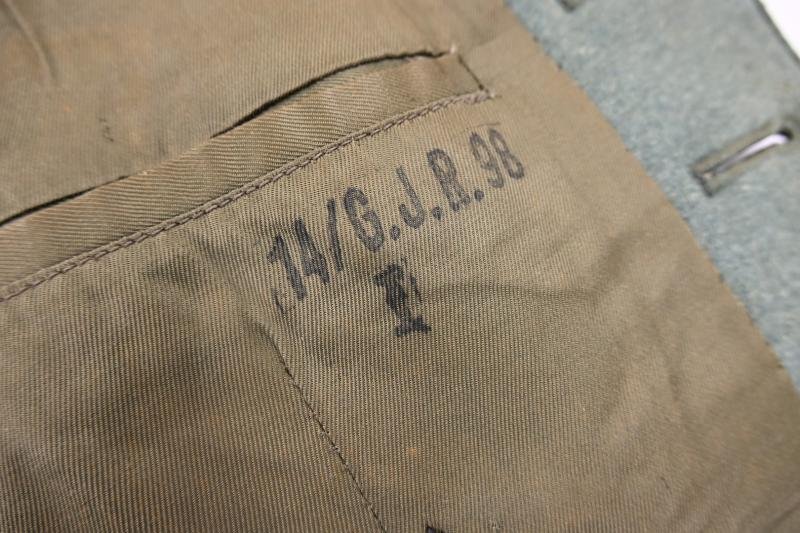 German WH GBJ Rgt. 98 NCO Parade Dress — image 12