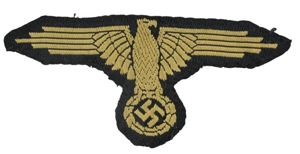 German Waffen-SS Tropical Sleeve eagle