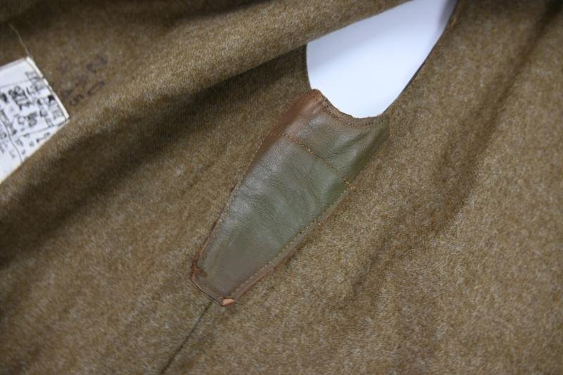 British WW2 Leather Jerkin Camouflaged 1944 — image 10
